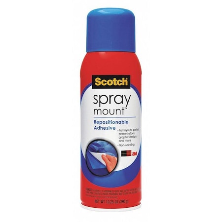 Spray Adhesive, 10.25 oz, Can MPN:6065