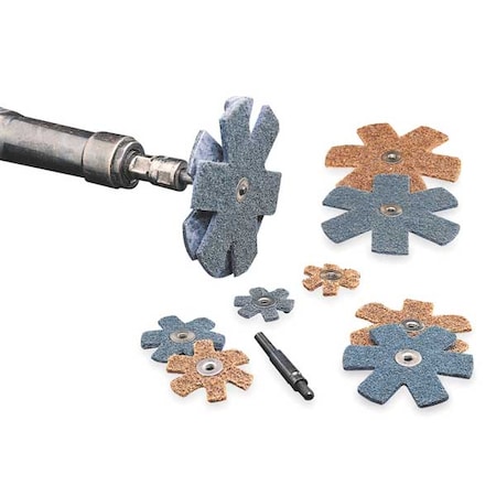 Abrasive Star, 2 in Dia, Coarse MPN:7000120966