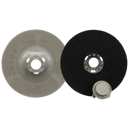 Hook/Loop Dsc Backup Pd, 4 1/2in Dia, PK10 MPN:89870