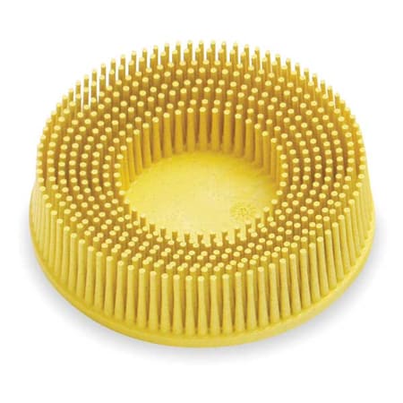 Tapered Bristle Disc, 3 In Dia, 80G MPN:61500132214