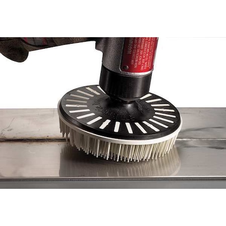 Bristle Disc, 4.5 In Dia, 3/4 In Trim, 120G MPN:61500139037