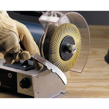 Radial Bristle Brush, T-A, 6 Diax1/2 W, 36G MPN:61500151446