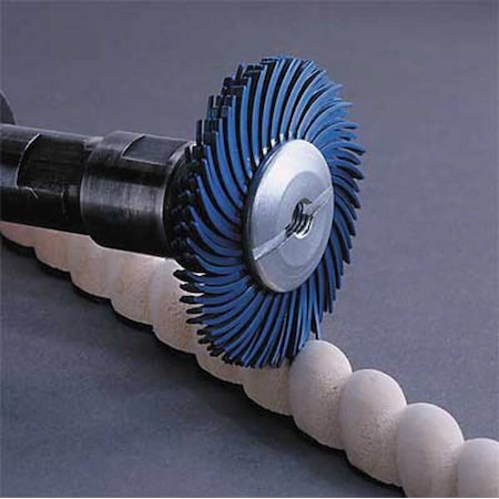 Radial Bristle Disc, TC, 3In Dia, 220G, PK80 MPN:61500176096