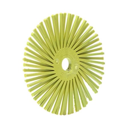 Radial Bristle Disc, TC, 3In Dia, 360G, PK40 MPN:61500187903