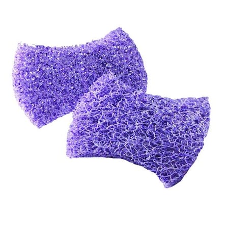 Scouring Pad, Purple, 4-1/2