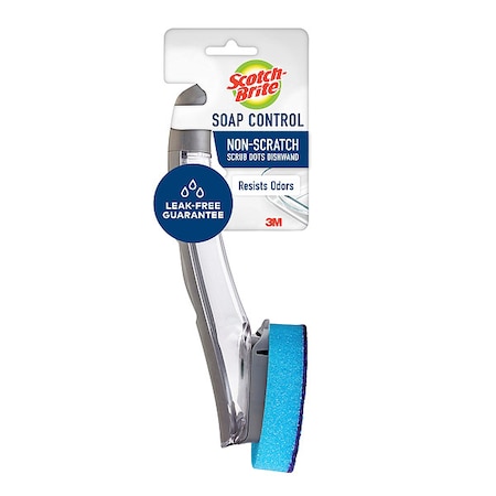 Non-Scratch Dish Wand, 11 1/4 in L, Blue MPN:451A-4
