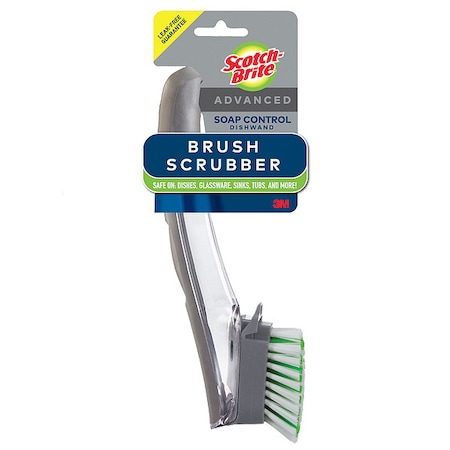 Dish Wand Scrubber, 12 in L, Multicolored MPN:751U-4