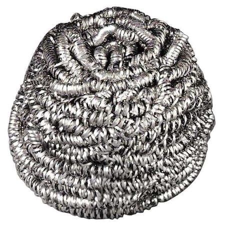 Scrubber, 3 3/4 in L, Silver MPN:84