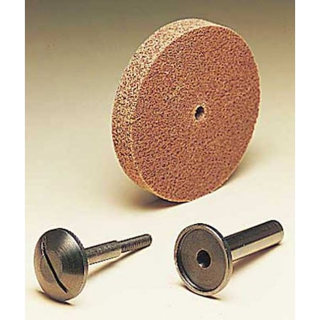Unitized Wheel, 3 in Dia, 1/4 in W, 1/4 in Arbor Hole MPN:61500000650