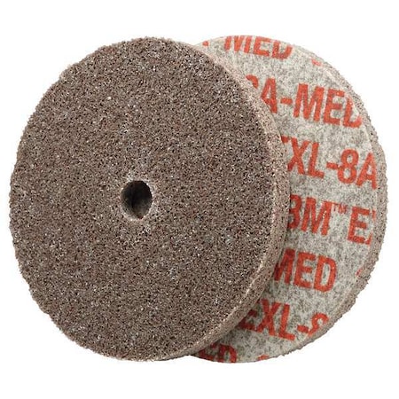Unitized Wheel, 3 in Dia, 1/8 in W, 1/4 in Arbor Hole MPN:61500078722