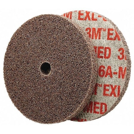 Unitized Wheel, 3 in Dia, 1/4 in W, 1/4 in Arbor Hole MPN:7000045935
