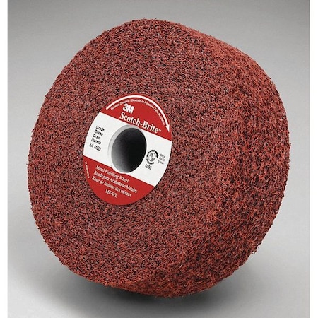 Metal Finishing Wheel, 6inx2inx1-1/4 in 5A MED, 2/pk MPN:7010366614