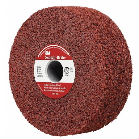 Metal Finishing Wheel, 6inx4inx1 in 5A M MPN:MF-WL