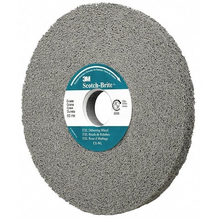 EXL Deburring Wheel, 4inx1/2inx1 in 8S F, PK3 MPN:XL-WL
