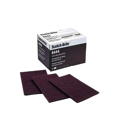 3M 6444 Brown Pad 6X9 Heavy Duty MPN:7000028548