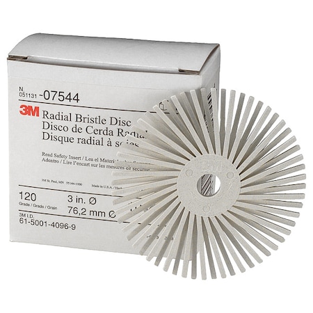 S-B Radial Bristle Dc 9/16 X 1/16 120 MPN:7000000764