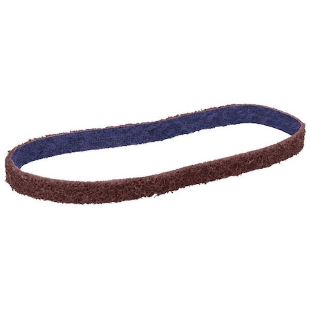 Surface-Conditioning Belt, 3/4 in W, 18 in L, Non-Woven, Aluminum Oxide, Not Applicable Grit, DF-BL MPN:61500295854