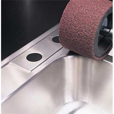 Sanding Belt, 3 in W, 10 11/16 in L, Non-Woven, Aluminum Oxide, Not Applicable Grit, Very Fine MPN:7000120655