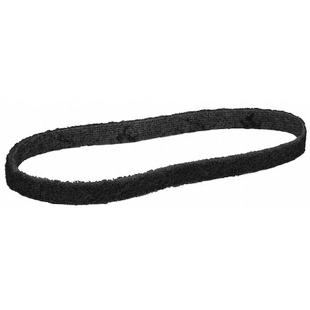 Sanding Belt, 1/2 in W, 18 in L, Non-Woven, Silicon Carbide, Not Applicable Grit, Super Fine, SC-BS MPN:7000120714