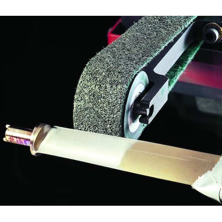 Sanding Belt, 1/2 in W, 12 in L, Non-Woven, Aluminum Oxide, Not Applicable Grit, Very Fine, SC-BS MPN:7000120902