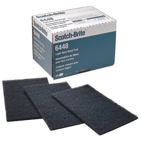 Sanding Hand Pad, 6 in W, 9 in L, PK60 MPN:7000121092