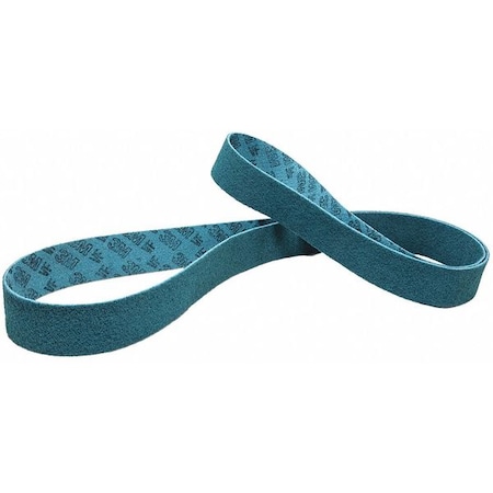 Sanding Belt, 1 1/2 in W, 60 in L, Non-Woven, Aluminum Oxide, Not Applicable Grit, Very Fine, SC-BL MPN:7010292405