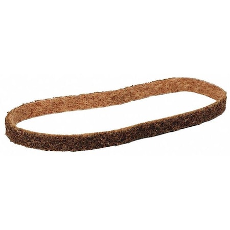 Sanding Belt, 1/2 in W, 18 in L, Non-Woven, Aluminum Oxide, Not Applicable Grit, Coarse, SC-BL MPN:7010309357
