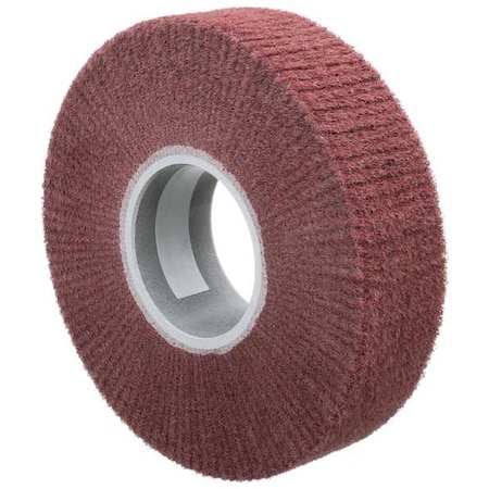 Finishing Flap Brush, 8 in Dia, 1 in W MPN:7010329056