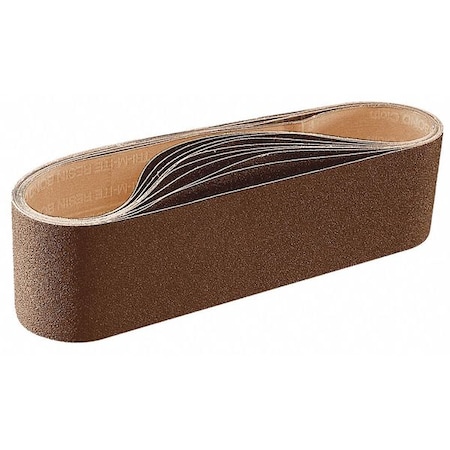 Sanding Belt, 3 in W, 18 in L, Non-Woven, Aluminum Oxide, Not Applicable Grit, Coarse, SE-BS, Blue MPN:7010366216