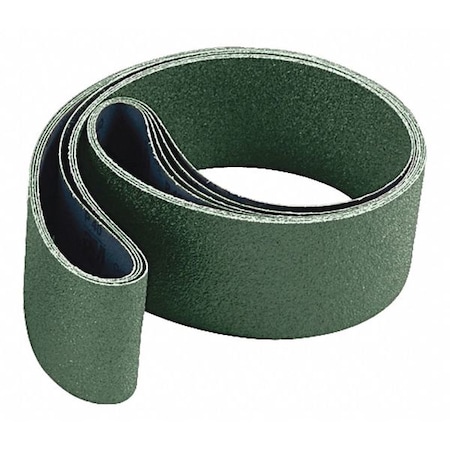 Sanding Belt, 1/2 in W, 24 in L, Non-Woven, Aluminum Oxide, Not Applicable Grit, Fine, SE-BS, Green MPN:7010366464