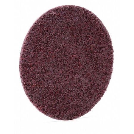 Hook-and-Loop Surface Conditioning Disc, 4 1/2 in Dia, Non-Vacuum, Ceramic, Not Applicable Grit MPN:7100048597