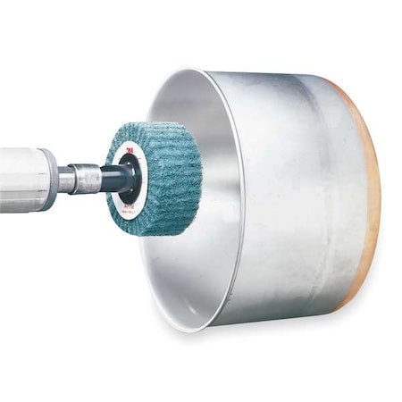 Flap Wheel, NonWoven, SC, 3x1.75x1/4 Shk, FN MPN:FN510079364