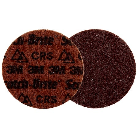 Hook-and-Loop Surface Conditioning Disc, 4 in Dia, Ceramic, Not Applicable Grit, Non-Woven Type MPN:PN-DH