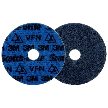 Hook-and-Loop Surface Conditioning Disc, 5 in Dia, Ceramic, Not Applicable Grit, Non-Woven Type MPN:PN-DH