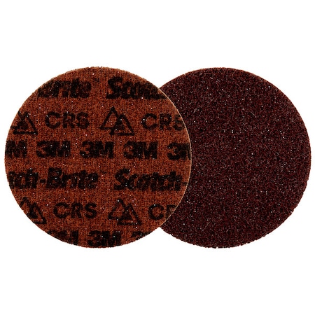 Hook-and-Loop Surface Conditioning Disc, 5 in Dia, Ceramic, Not Applicable Grit, Non-Woven Type MPN:PN-DH
