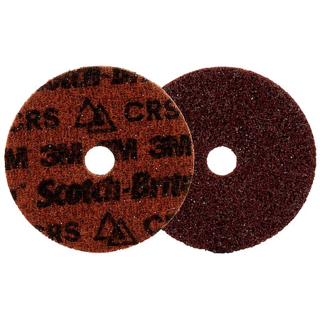 Hook-and-Loop Surface Conditioning Disc, 4 in Dia, Ceramic, Not Applicable Grit, Non-Woven Type MPN:PN-DH