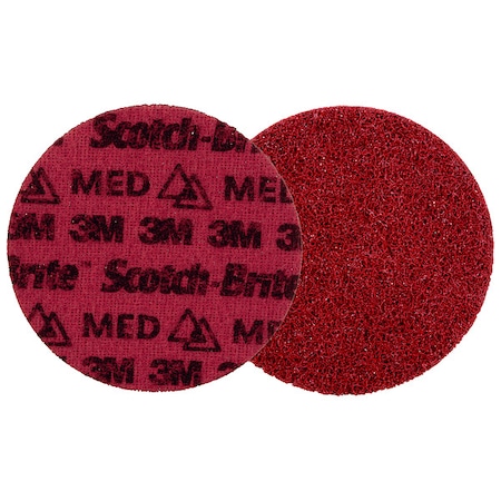 Hook-and-Loop Surface Conditioning Disc, 5 in Dia, Ceramic, Not Applicable Grit, Non-Woven Type MPN:PN-DH
