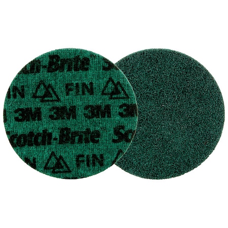 Hook-and-Loop Surface Conditioning Disc, 4 in Dia, Ceramic, Not Applicable Grit, Non-Woven Type MPN:PN-DH