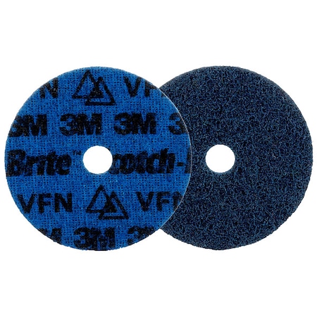 Hook-and-Loop Surface Conditioning Disc, 4 in Dia, Ceramic, Not Applicable Grit, Non-Woven Type MPN:PN-DH