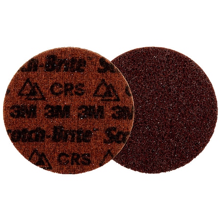 Hook-and-Loop Surface Conditioning Disc, 4 1/2 in Dia, Ceramic, Not Applicable Grit, Non-Woven Type MPN:PN-DH