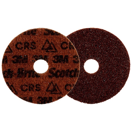 Hook-and-Loop Surface Conditioning Disc, 4 1/2 in Dia, Ceramic, Not Applicable Grit, Non-Woven Type MPN:PN-DH