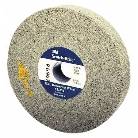 SST Deburring Wheel, 8inx1/2inx3 in 8S F, PK4 MPN:ST-WL