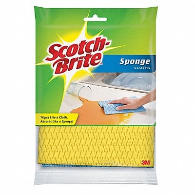 Sponge 7 3/4 in L Blue PK2 MPN:9055