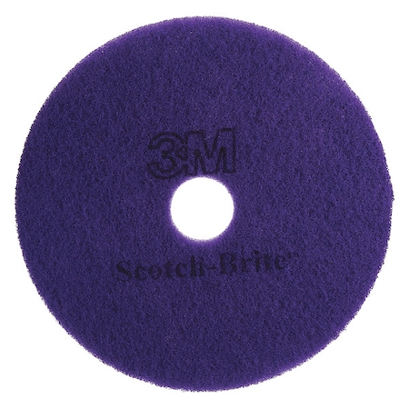 Diamond Floor Pad Plus, 17 In, Purple, PK5 MPN:08744