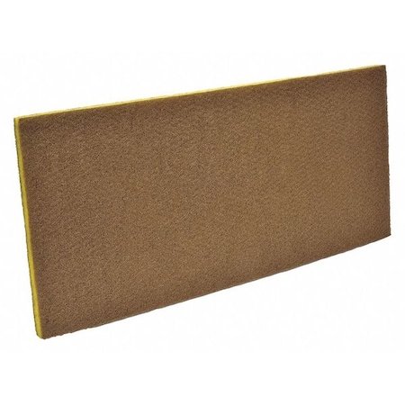 Scrubbing Pad, Yellow, Size 14