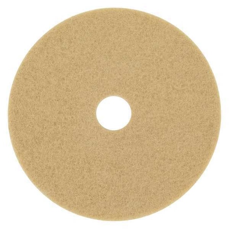 Burnishing Pad, Tan, Shape Round, PK5 MPN:3400-24