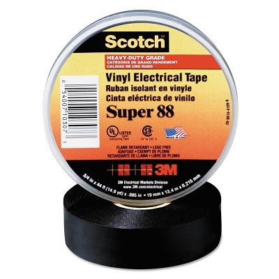 Scotch Premium Vinyl Electrical Tape Super 88 MPN:7000057832