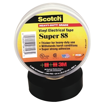 88 1-1/2X44 Vinyl Electrical Tape MPN:7000058433