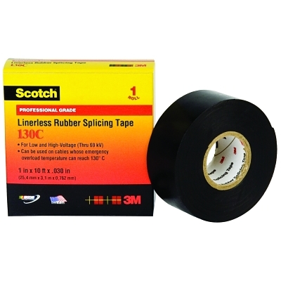 Scotch Linerless Rub Spli Tape 130C 1