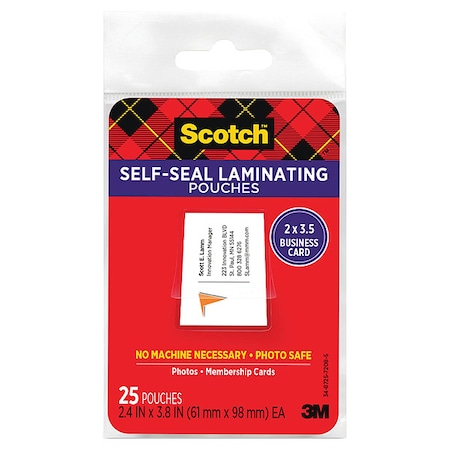 Pouch, Laminate, Bus Card, PK25 MPN:LS851G